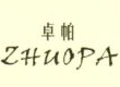 卓帕品牌logo