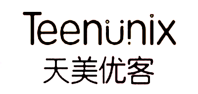 TEENUNIX/天美优客品牌logo