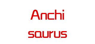 Anchisaurus品牌logo