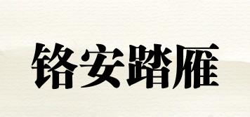 鉻安踏雁品牌logo