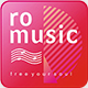 Romusic品牌logo