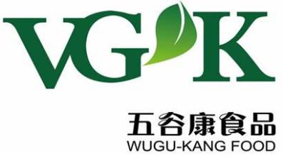 VGK/五谷康食品品牌logo
