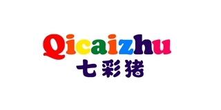 七彩猪品牌logo