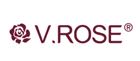 V．Rose/薇润品牌logo