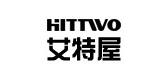HITTWO/艾特屋品牌logo