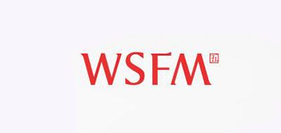 五色风马 W．S．F．M品牌logo