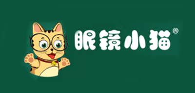 眼镜小猫品牌logo