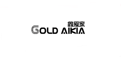 GOLD AIKIA/鑫爱家品牌logo