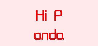 Hi Panda品牌logo
