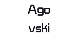 Agovski品牌logo