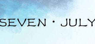 SEVEN·JULY品牌logo