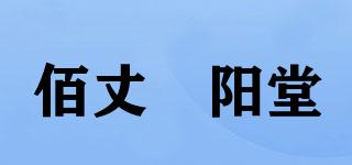 佰丈崈阳堂品牌logo