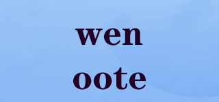 wenoote品牌logo
