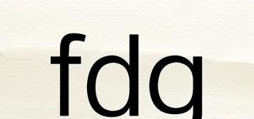 fdg品牌logo