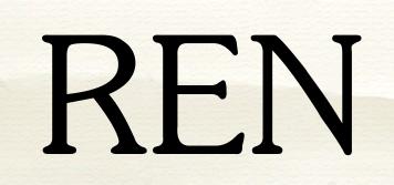 REN品牌logo