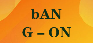 bANG－ON品牌logo