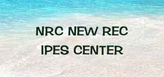 NRC NEW RECIPES CENTER品牌logo