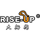 RISE－UP/雄起品牌logo