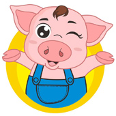 小猪麦克尔品牌logo