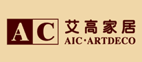 AIC·ARTDECO AC/艾高家居品牌logo