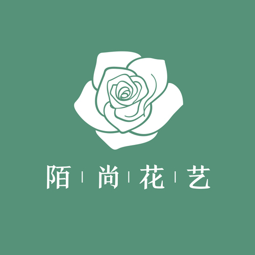 陌尚花艺品牌logo