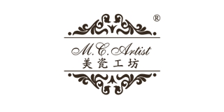 M．C．Artist/美瓷工坊品牌logo