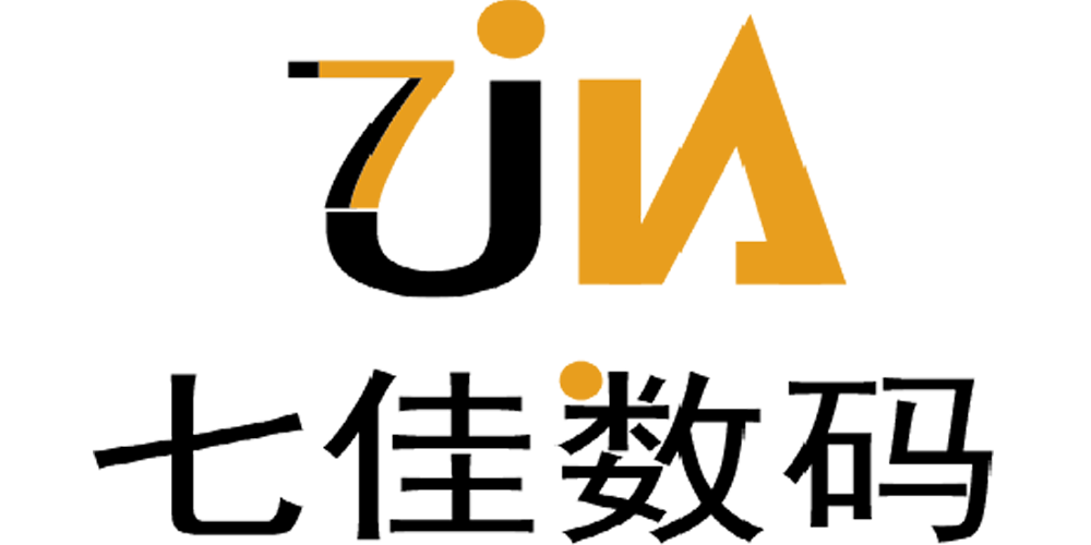 七佳数码品牌logo