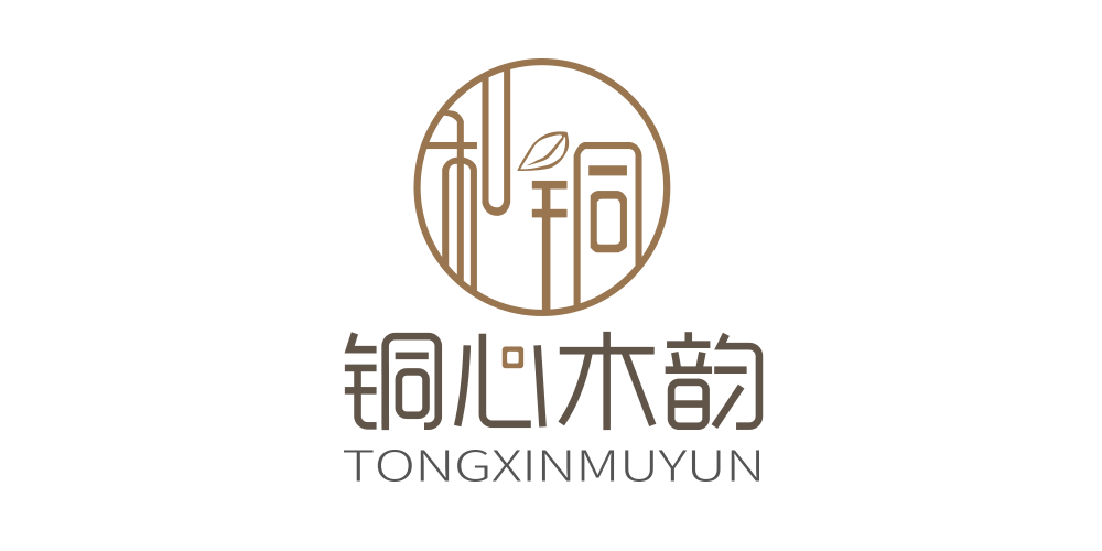 铜心木韵品牌logo